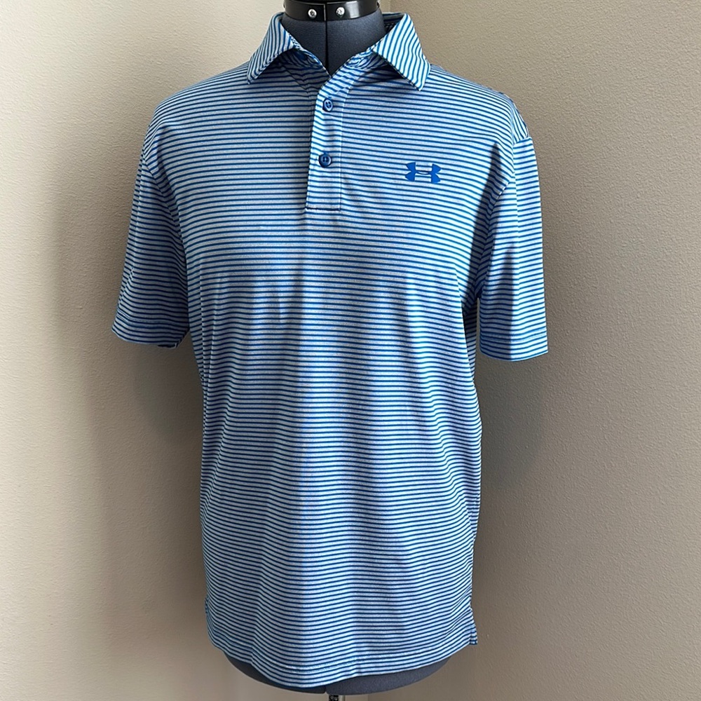 Under Armour Blue Performance Polo Shirt